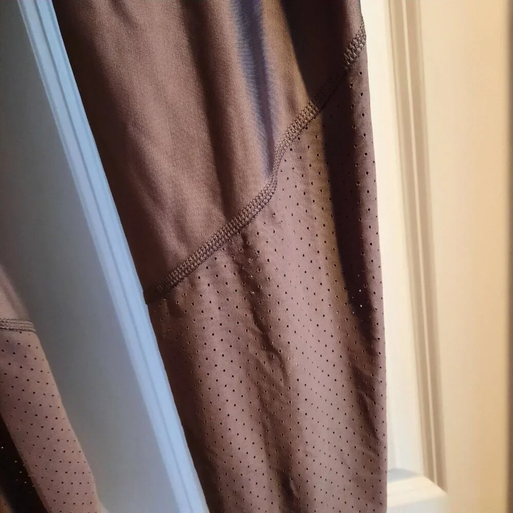 Nike Power Speed Running‎ 7/8 Tights Womens Medium Gray 25